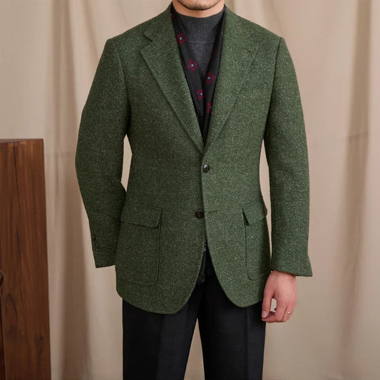 Men's Herringbone Jacket Mens Jackets for Man Luxury Blazers New in Jackets Suit Male Elegant Mens Coats Coat Suits & Top